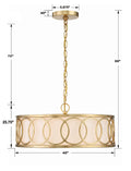 CRYSTORAMA, LIBBY LANGDON GRAHAM CHANDELIER, CHANDELIER LIGHT