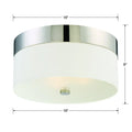 CRYSTORAMA, LIBBY LANGDON GRAYSON FLUSH MOUNT, FLUSH MOUNT CEILING LIGHTS