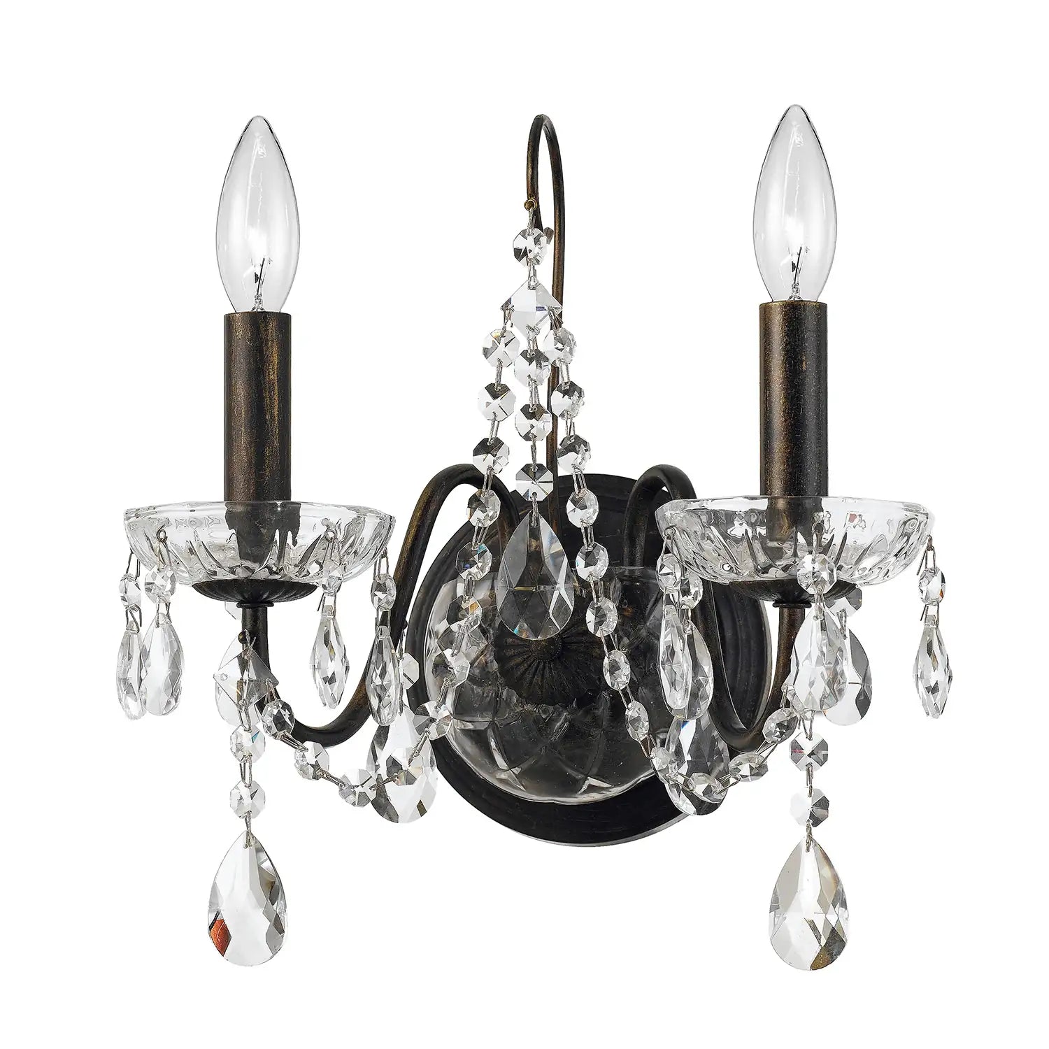 CRYSTORAMA, BUTLER SCONCE, WALL SCONCES