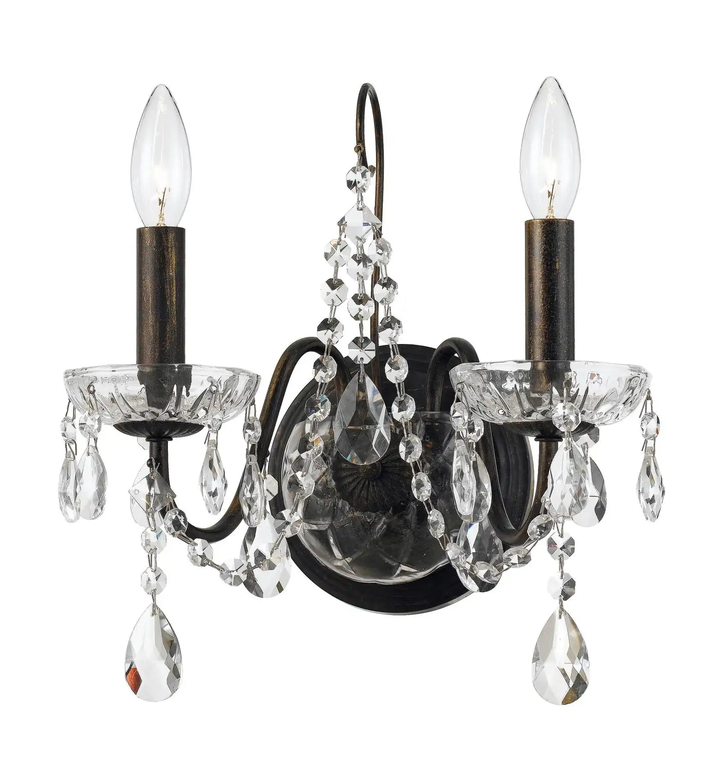 CRYSTORAMA, BUTLER SCONCE, WALL SCONCES