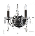 CRYSTORAMA, BUTLER SCONCE, WALL SCONCES