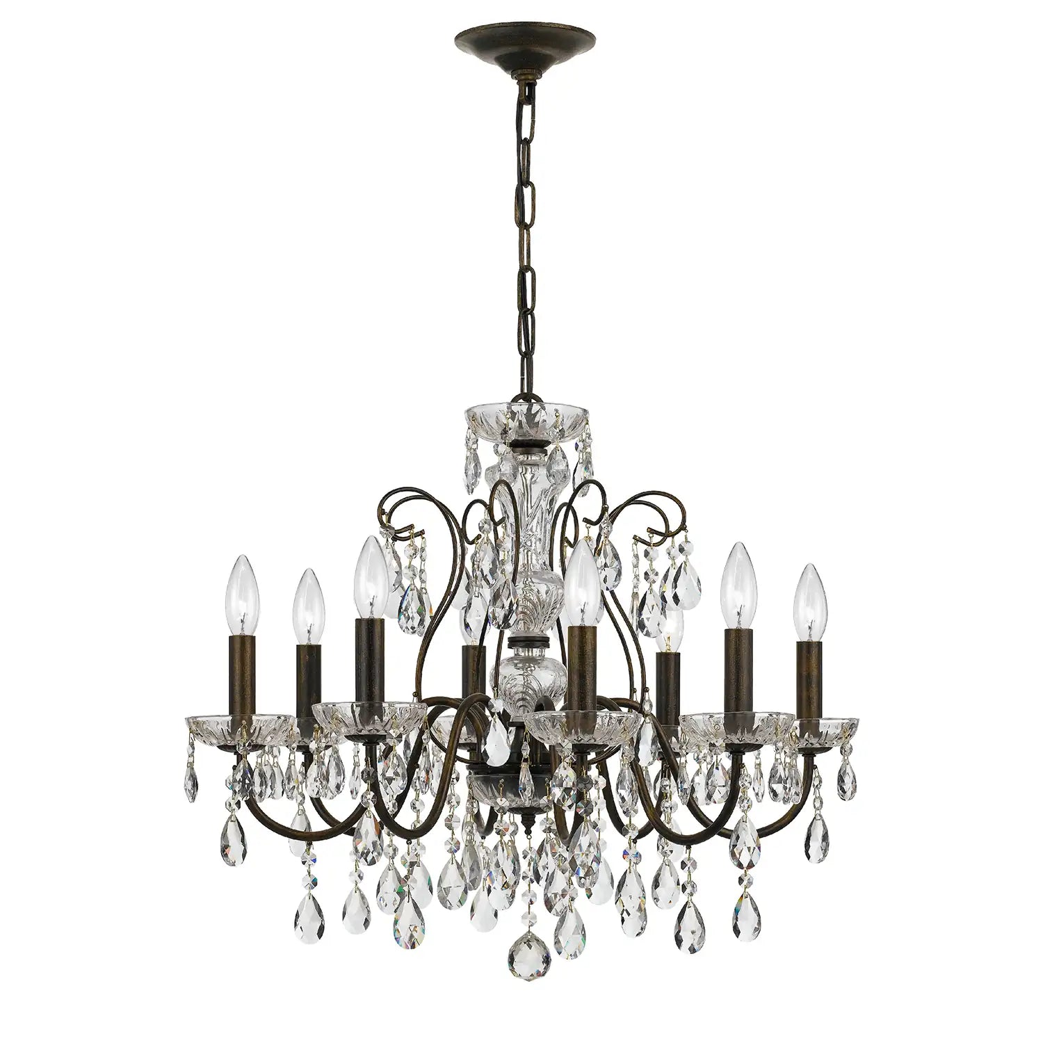 CRYSTORAMA, BUTLER CHANDELIER, CHANDELIER LIGHT