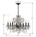 CRYSTORAMA, BUTLER CHANDELIER, CHANDELIER LIGHT