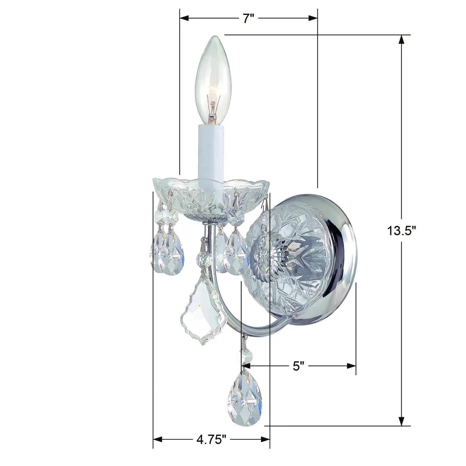 CRYSTORAMA, IMPERIAL SCONCE, WALL SCONCES