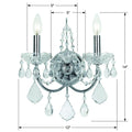 CRYSTORAMA, IMPERIAL SCONCE, WALL SCONCES