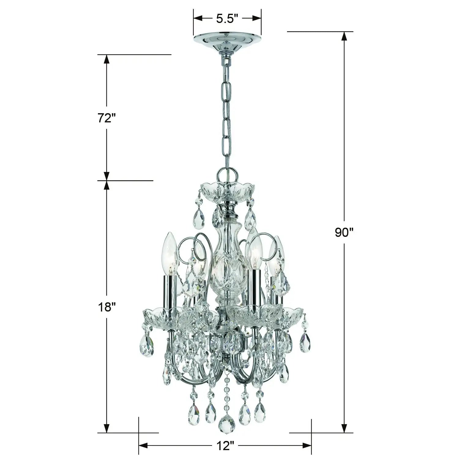 CRYSTORAMA, IMPERIAL CHANDELIER, CHANDELIER LIGHT