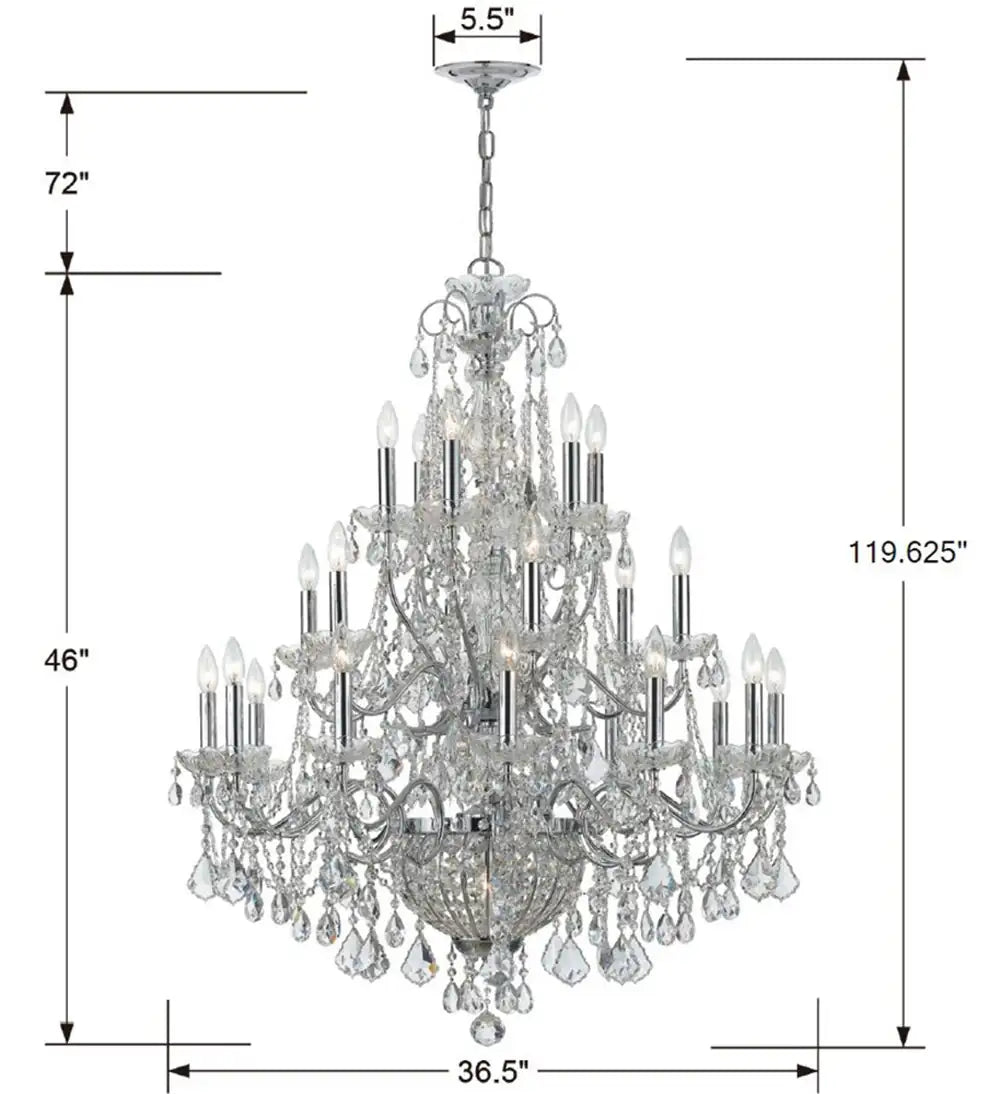 CRYSTORAMA, IMPERIAL CHANDELIER, CHANDELIER LIGHT