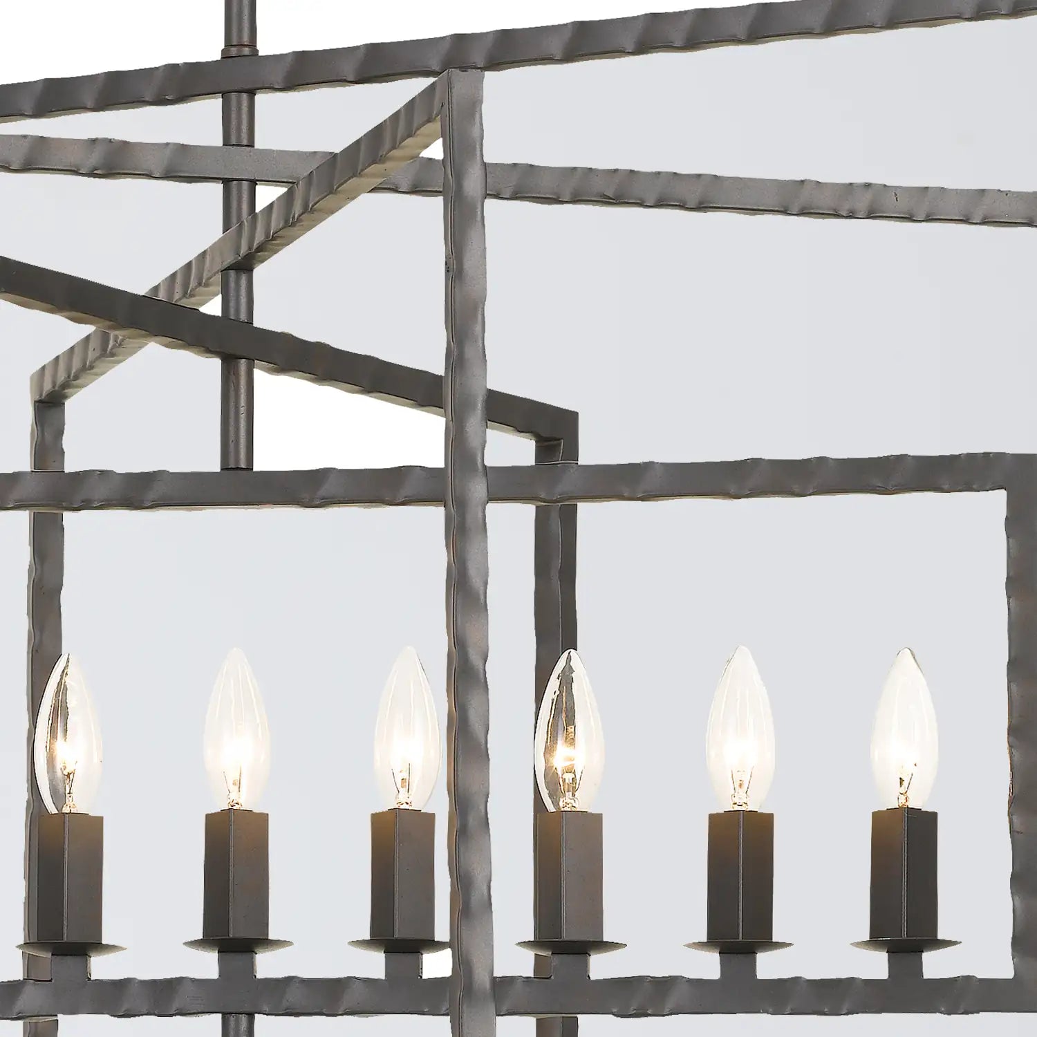CRYSTORAMA, CAPRI RAW STEEL CHANDELIER, CHANDELIER LIGHT