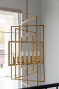 CRYSTORAMA, CAPRI LANTERN CHANDELIER, CHANDELIER LIGHT