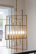 CRYSTORAMA, CAPRI LANTERN CHANDELIER, CHANDELIER LIGHT