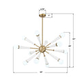 CRYSTORAMA, ZODIAC CHANDELIER, CHANDELIER LIGHT