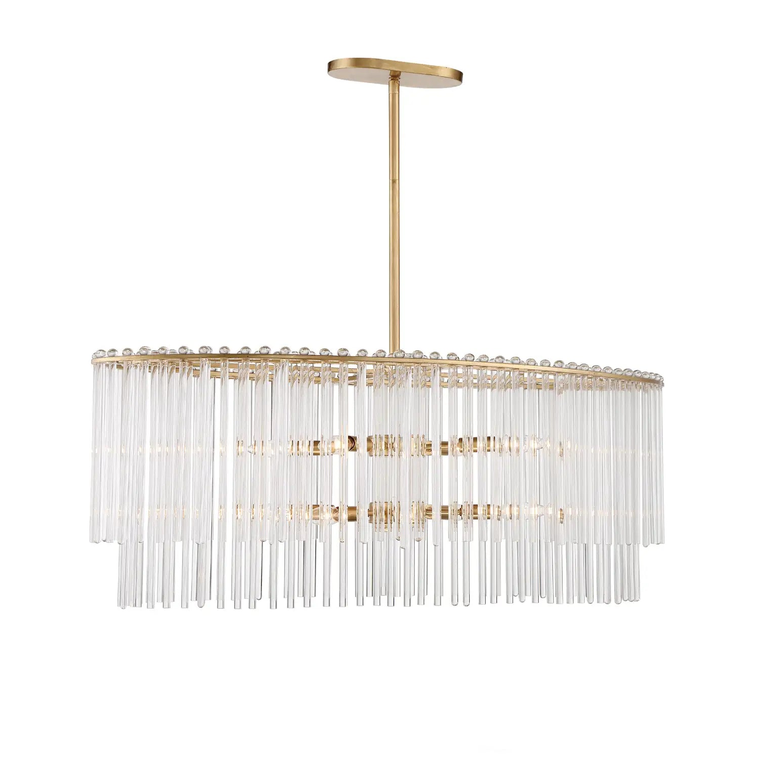 CRYSTORAMA, BLEECKER OVAL CHANDELIER, CHANDELIER LIGHT
