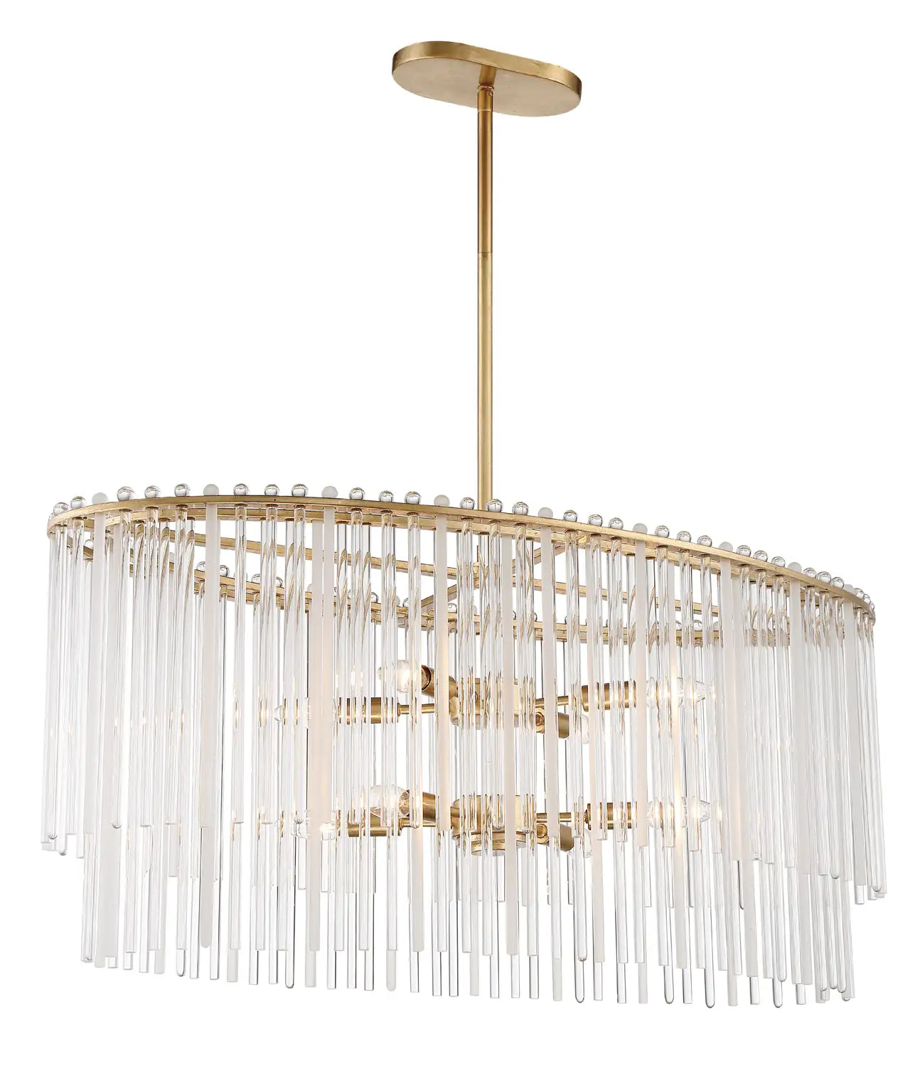 CRYSTORAMA, BLEECKER OVAL CHANDELIER, CHANDELIER LIGHT