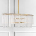 CRYSTORAMA, BLEECKER OVAL CHANDELIER, CHANDELIER LIGHT
