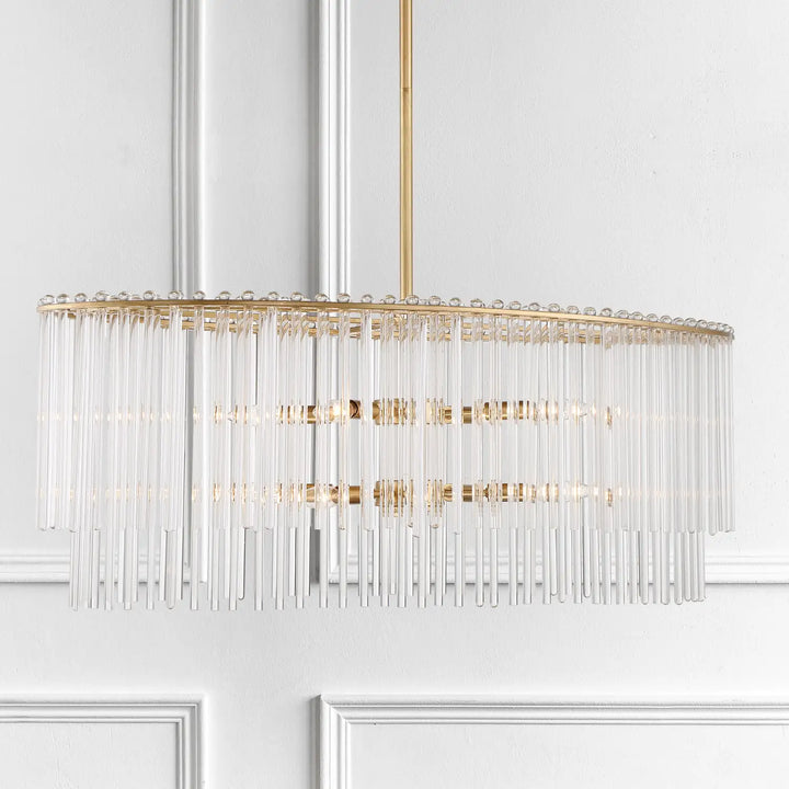 CRYSTORAMA, BLEECKER OVAL CHANDELIER, CHANDELIER LIGHT
