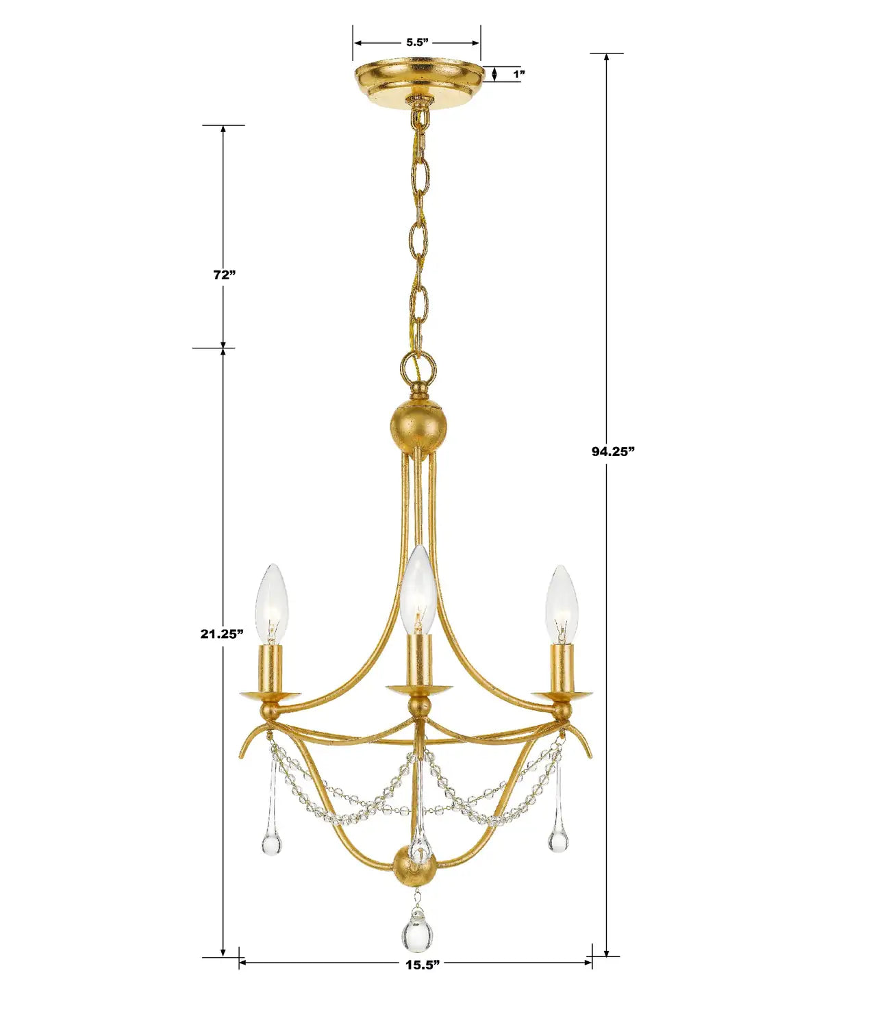 CRYSTORAMA, METRO CHANDELIER, CHANDELIER LIGHT