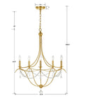 CRYSTORAMA, METRO CHANDELIER, CHANDELIER LIGHT