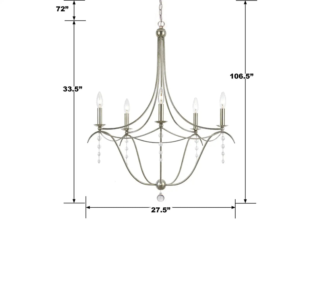 CRYSTORAMA, METRO CRYSTAL CHANDELIER, CHANDELIER LIGHT