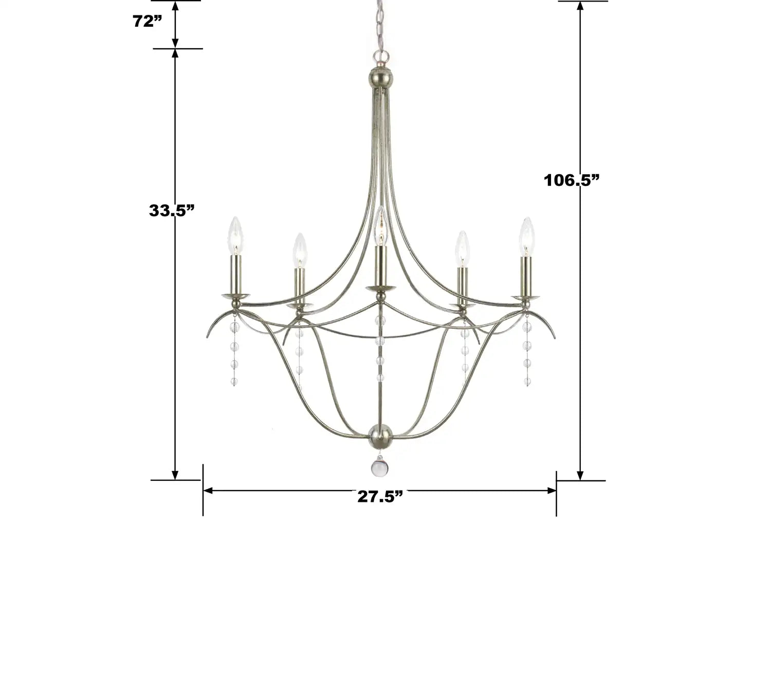 CRYSTORAMA, METRO CRYSTAL CHANDELIER, CHANDELIER LIGHT
