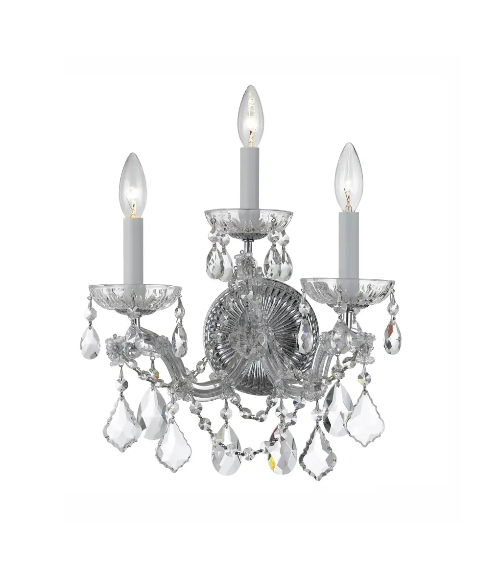 CRYSTORAMA, MARIA THERESA SCONCE, WALL SCONCES