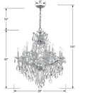 CRYSTORAMA, MARIA THERESA CHANDELIER, CHANDELIER LIGHT