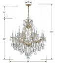 CRYSTORAMA, MARIA THERESA CHANDELIER, CHANDELIER LIGHT