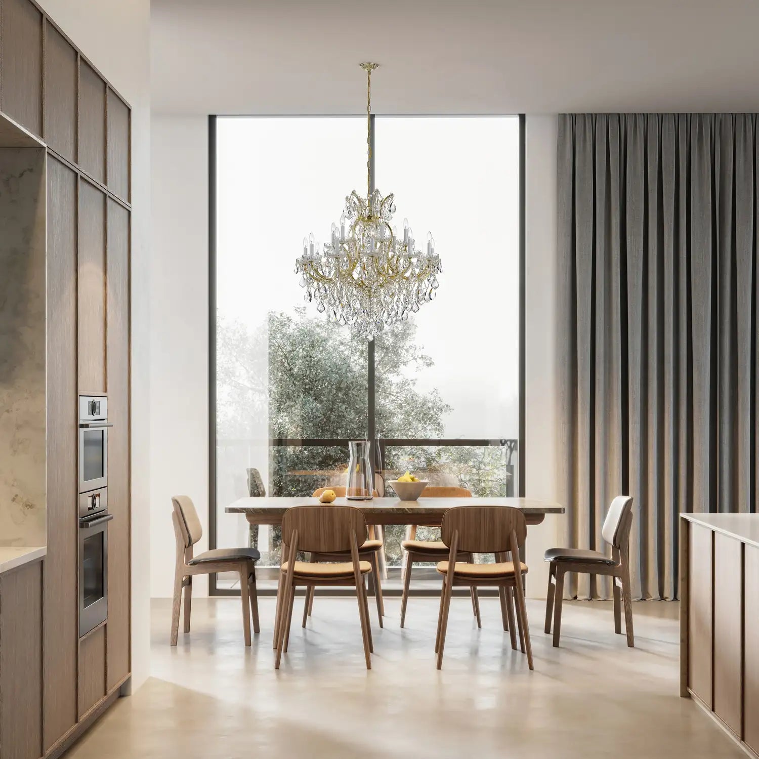 CRYSTORAMA, MARIA THERESA CHANDELIER, CHANDELIER LIGHT