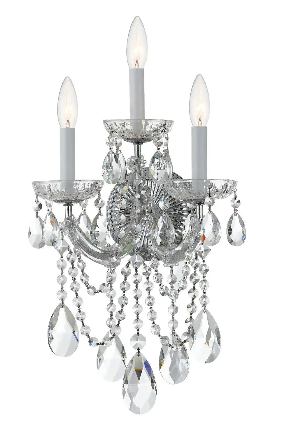 CRYSTORAMA, MARIA THERESA SCONCE, WALL SCONCES