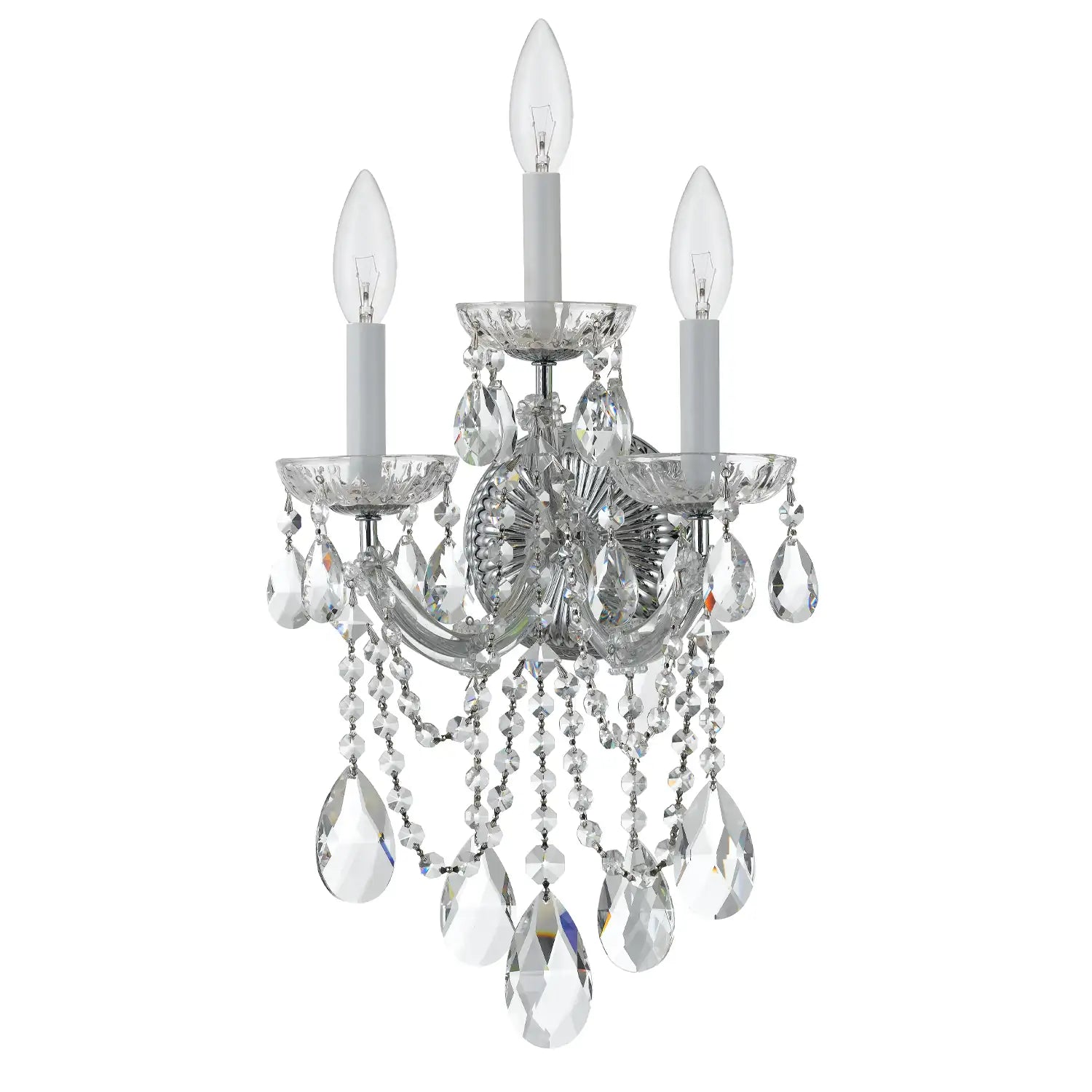 CRYSTORAMA, MARIA THERESA SCONCE, WALL SCONCES