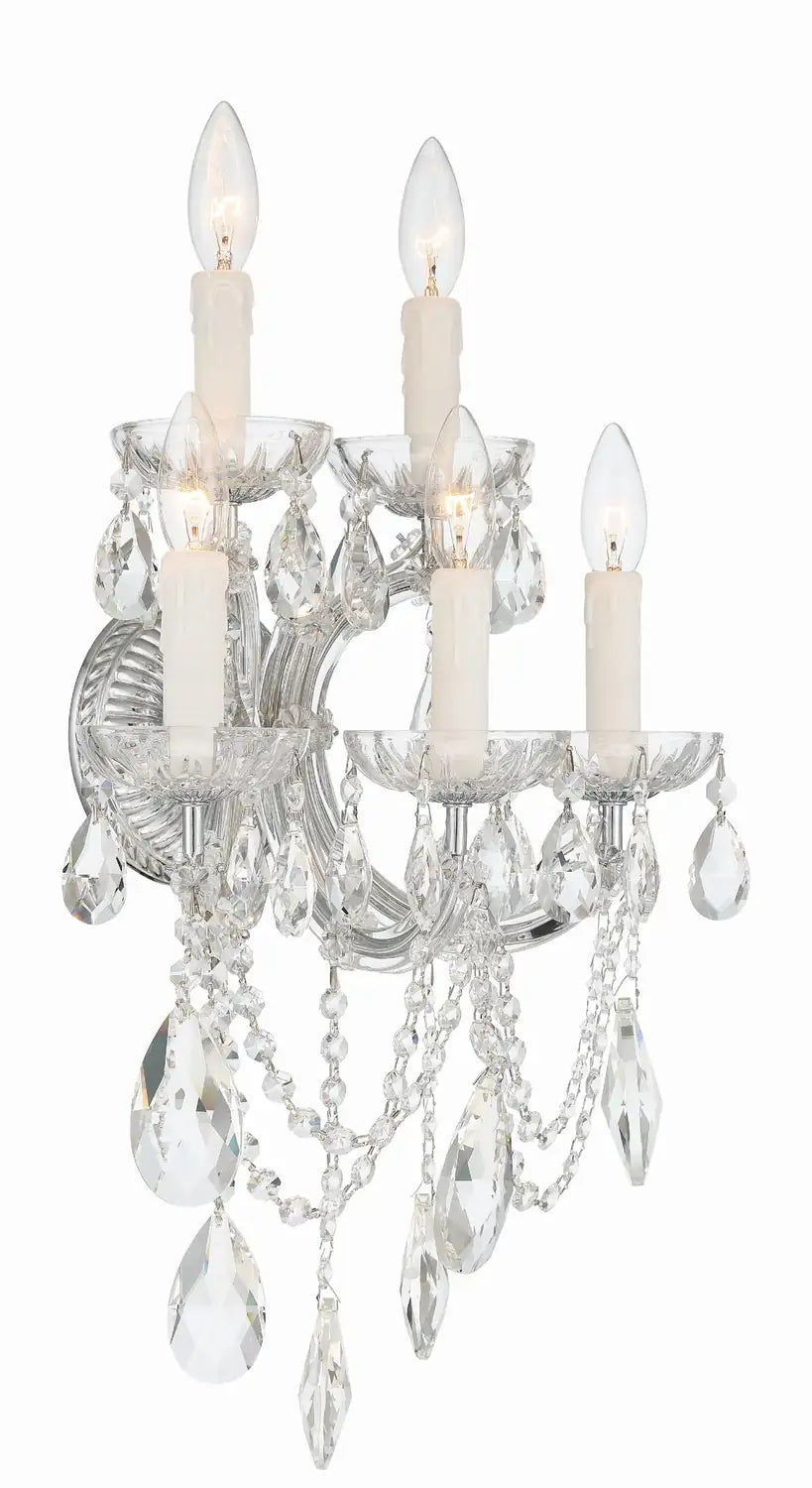 CRYSTORAMA, MARIA THERESA SCONCE, WALL SCONCES