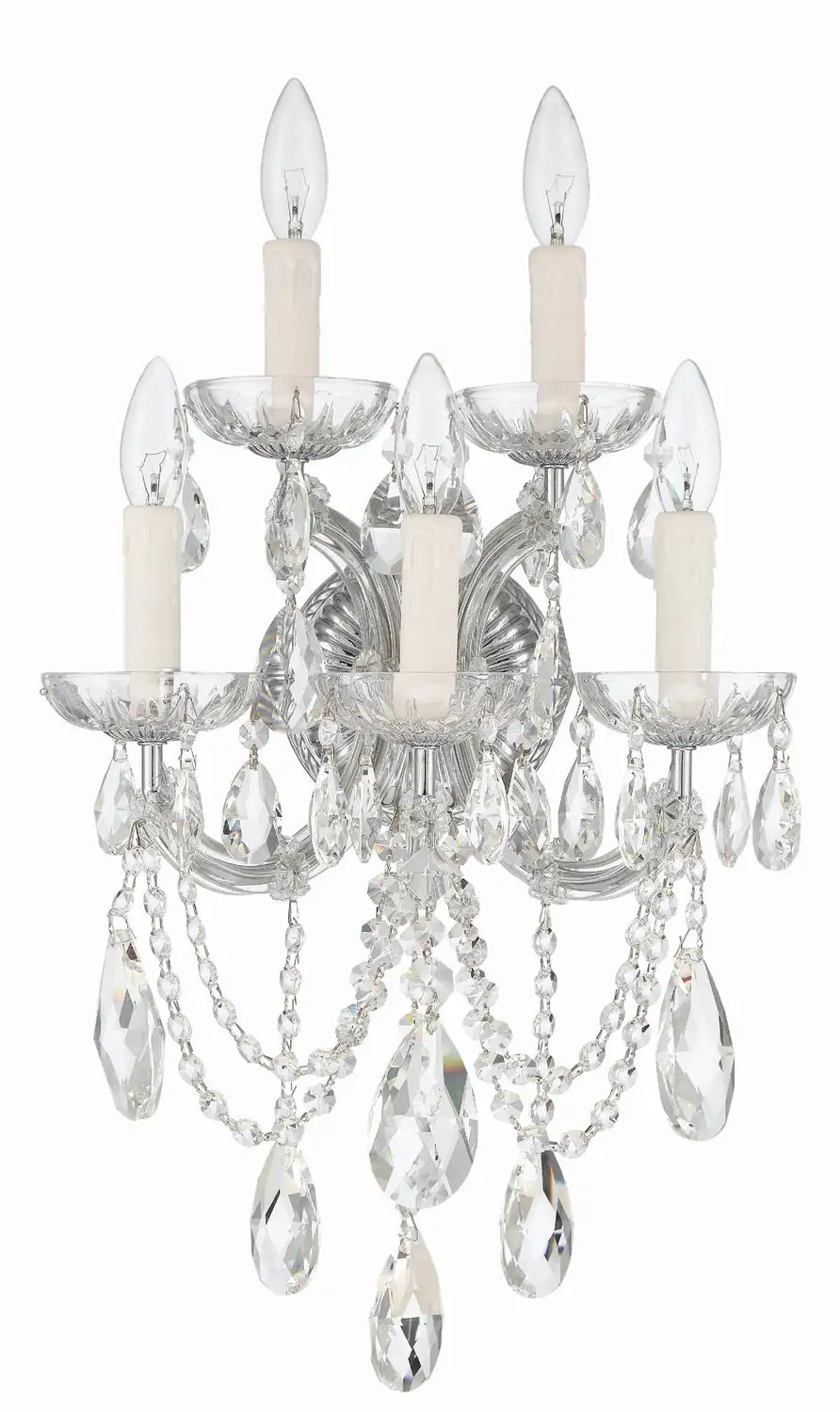 CRYSTORAMA, MARIA THERESA SCONCE, WALL SCONCES