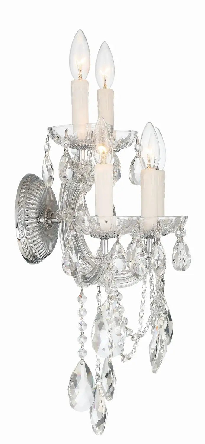 CRYSTORAMA, MARIA THERESA SCONCE, WALL SCONCES