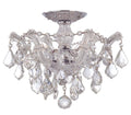 CRYSTORAMA, MARIA THERESA SEMI FLUSH MOUNT, FLUSH MOUNT CEILING LIGHTS
