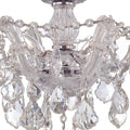 CRYSTORAMA, MARIA THERESA SEMI FLUSH MOUNT, FLUSH MOUNT CEILING LIGHTS