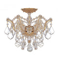 CRYSTORAMA, MARIA THERESA SEMI FLUSH MOUNT, FLUSH MOUNT CEILING LIGHTS