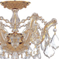 CRYSTORAMA, MARIA THERESA SEMI FLUSH MOUNT, FLUSH MOUNT CEILING LIGHTS