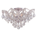 CRYSTORAMA, MARIA THERESA SEMI FLUSH MOUNT, FLUSH MOUNT CEILING LIGHTS