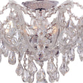 CRYSTORAMA, MARIA THERESA SEMI FLUSH MOUNT, FLUSH MOUNT CEILING LIGHTS