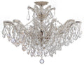 CRYSTORAMA, MARIA THERESA SEMI FLUSH MOUNT, FLUSH MOUNT CEILING LIGHTS