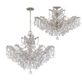 CRYSTORAMA, MARIA THERESA SEMI FLUSH MOUNT, FLUSH MOUNT CEILING LIGHTS