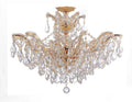 CRYSTORAMA, MARIA THERESA SEMI FLUSH MOUNT, FLUSH MOUNT CEILING LIGHTS