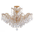 CRYSTORAMA, MARIA THERESA SEMI FLUSH MOUNT, FLUSH MOUNT CEILING LIGHTS