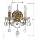 CRYSTORAMA, FILMORE SCONCE, WALL SCONCES