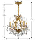 CRYSTORAMA, FILMORE CHANDELIER, CHANDELIER LIGHT