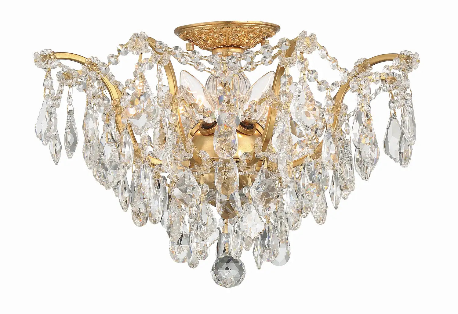 CRYSTORAMA, FILMORE FLUSH MOUNT, FLUSH MOUNT CEILING LIGHTS