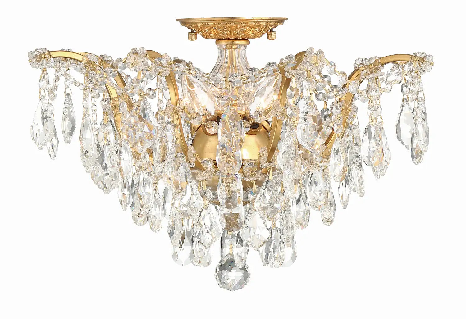 CRYSTORAMA, FILMORE FLUSH MOUNT, FLUSH MOUNT CEILING LIGHTS