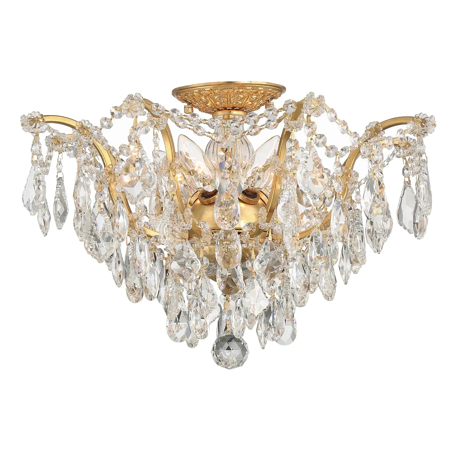 CRYSTORAMA, FILMORE FLUSH MOUNT, FLUSH MOUNT CEILING LIGHTS