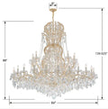 CRYSTORAMA, MARIA THERESA CHANDELIER, CHANDELIER LIGHT