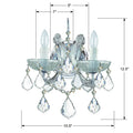 CRYSTORAMA, MARIA THERESA SCONCE, WALL SCONCES