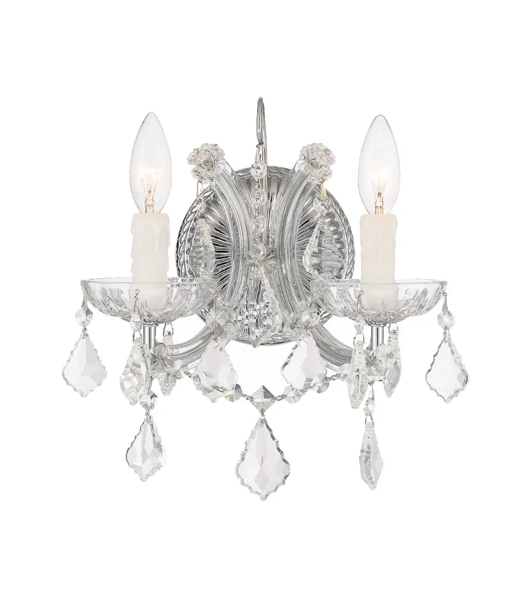 CRYSTORAMA, MARIA THERESA SCONCE, WALL SCONCES